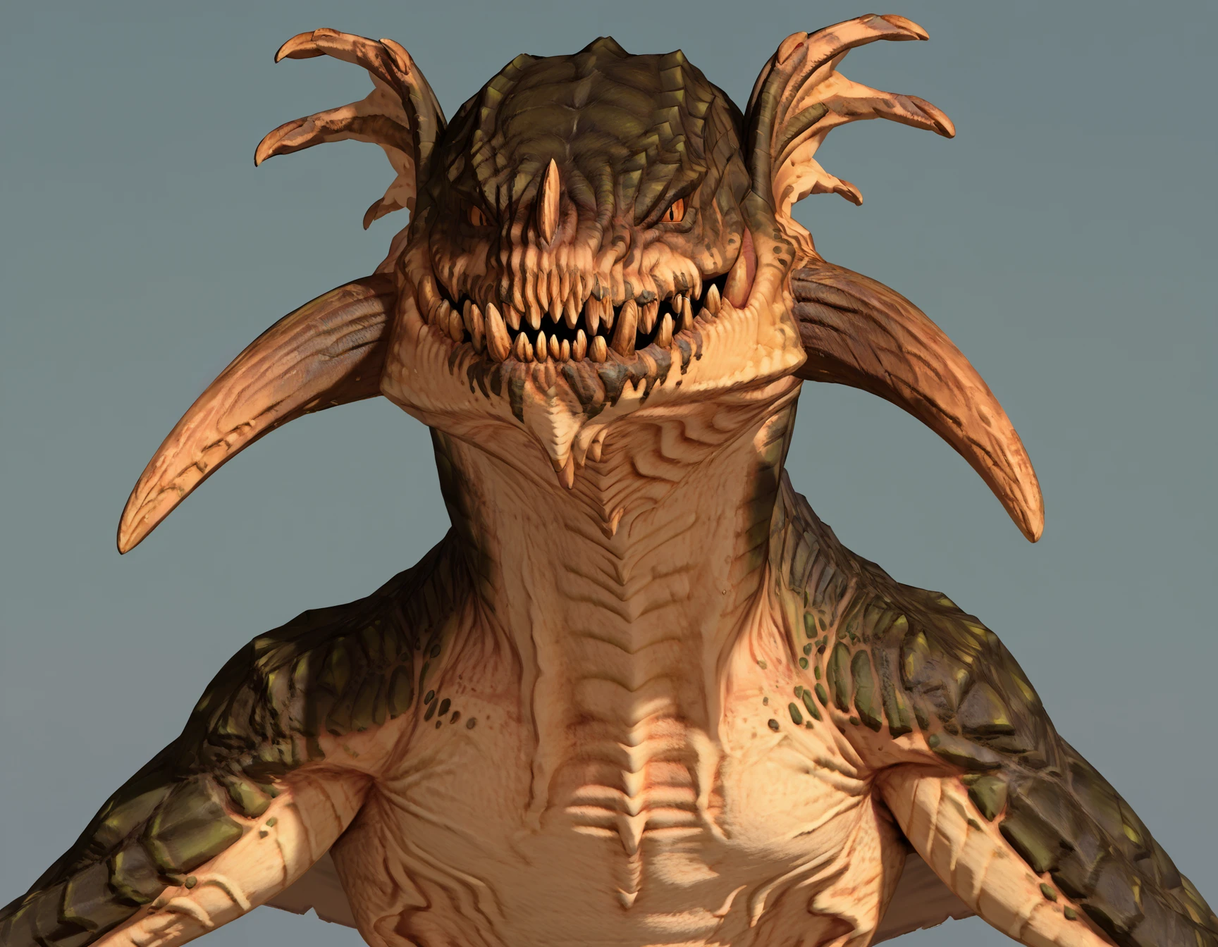creature in white