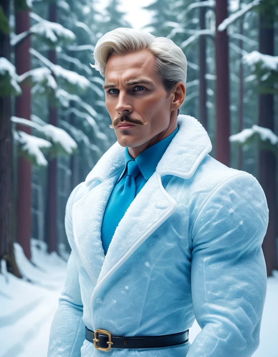 (cartoon art by Tom of Finland:0.7) , comics art, Vector Art, cinematic shot of a Arcadian ral-argl, Snowy, deep focus, complementary colors, <lora:ral-argl-sdxl:1>, artistic, positive emotional, shiny, winning, surreal, exquisite color, cute, highly enhanced