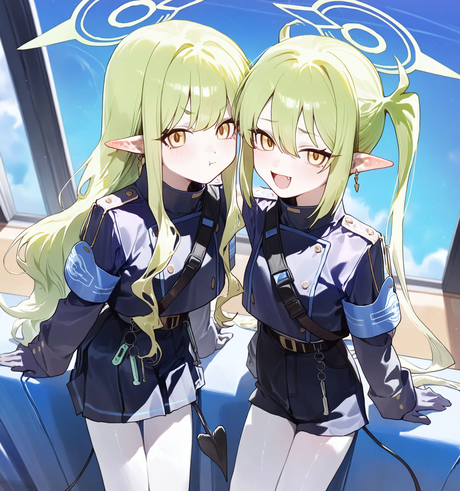 hikari & nozomi (blue archive) illustriousXL V1