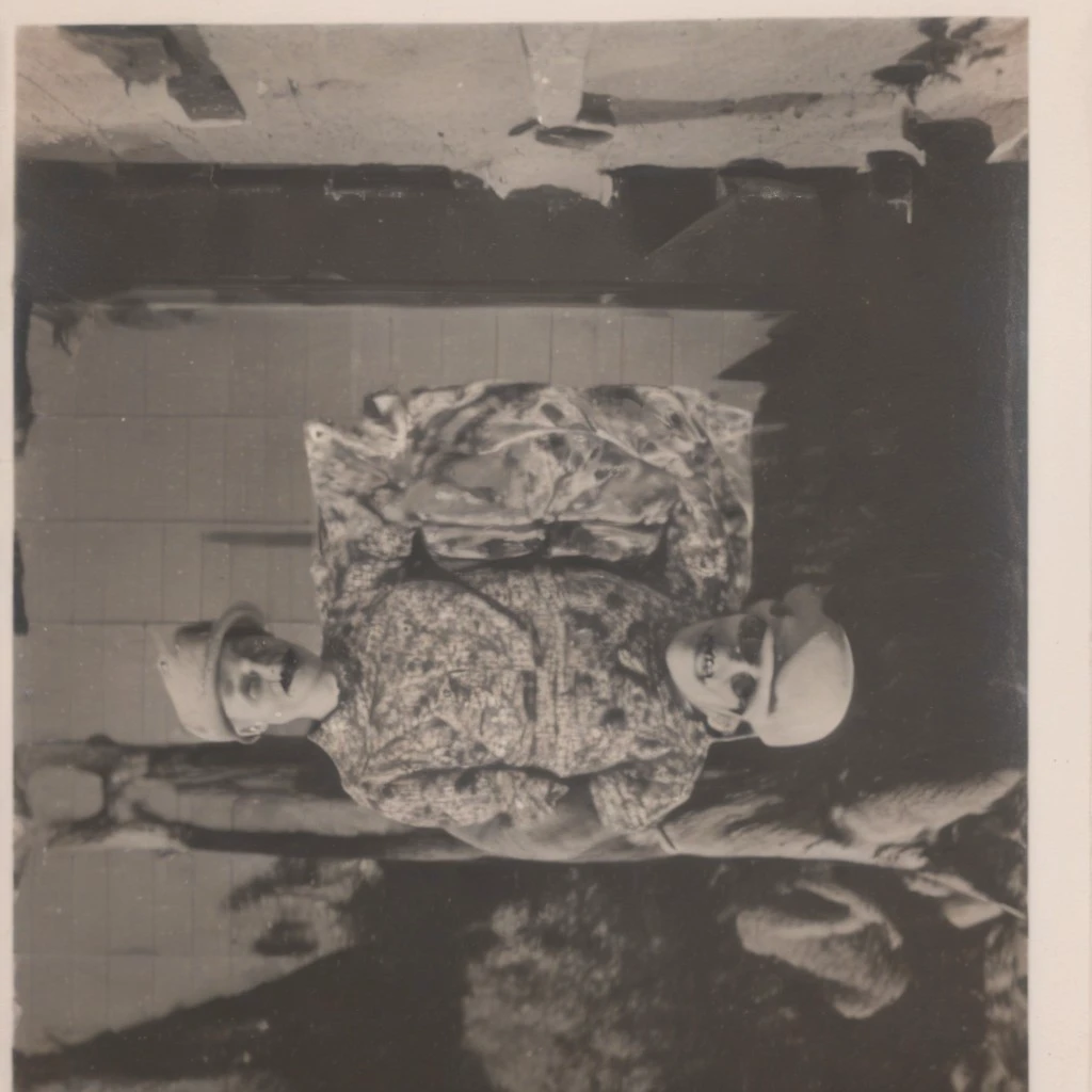 skeleton in a dark room, sharp image