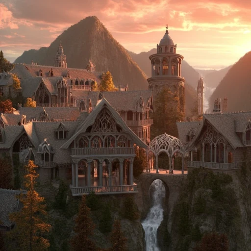 Tolkien Elven Architecture | LOTR