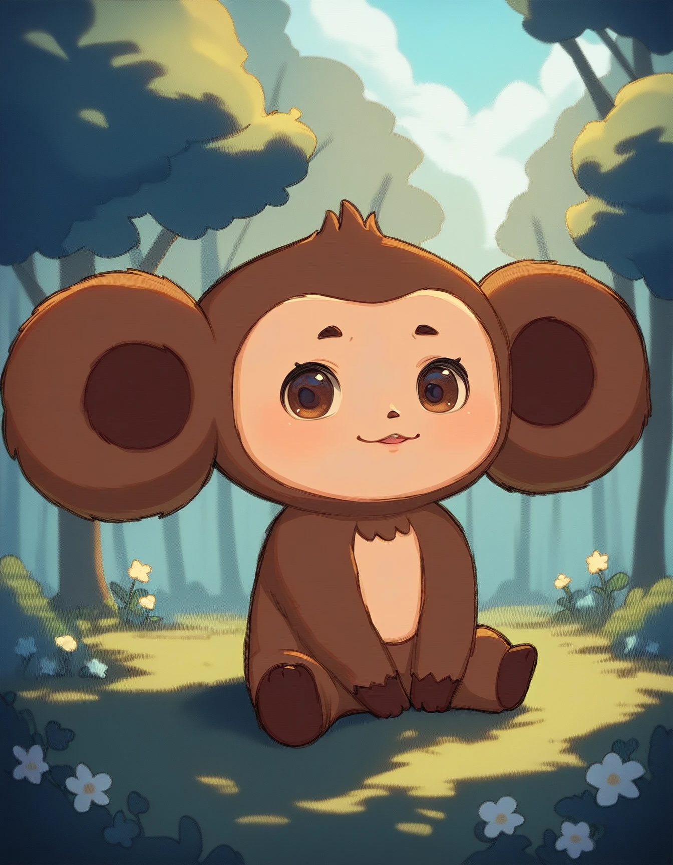 score_9, score_8_up, score_7_up, score_6_up, score_5_up, score_4_up, pokemon (creature), chibi
Cheburashka, brown skin, light face, brown eyes, forest, sitting, looking at viewer
<lora:Cheburashka_XL:0.9>