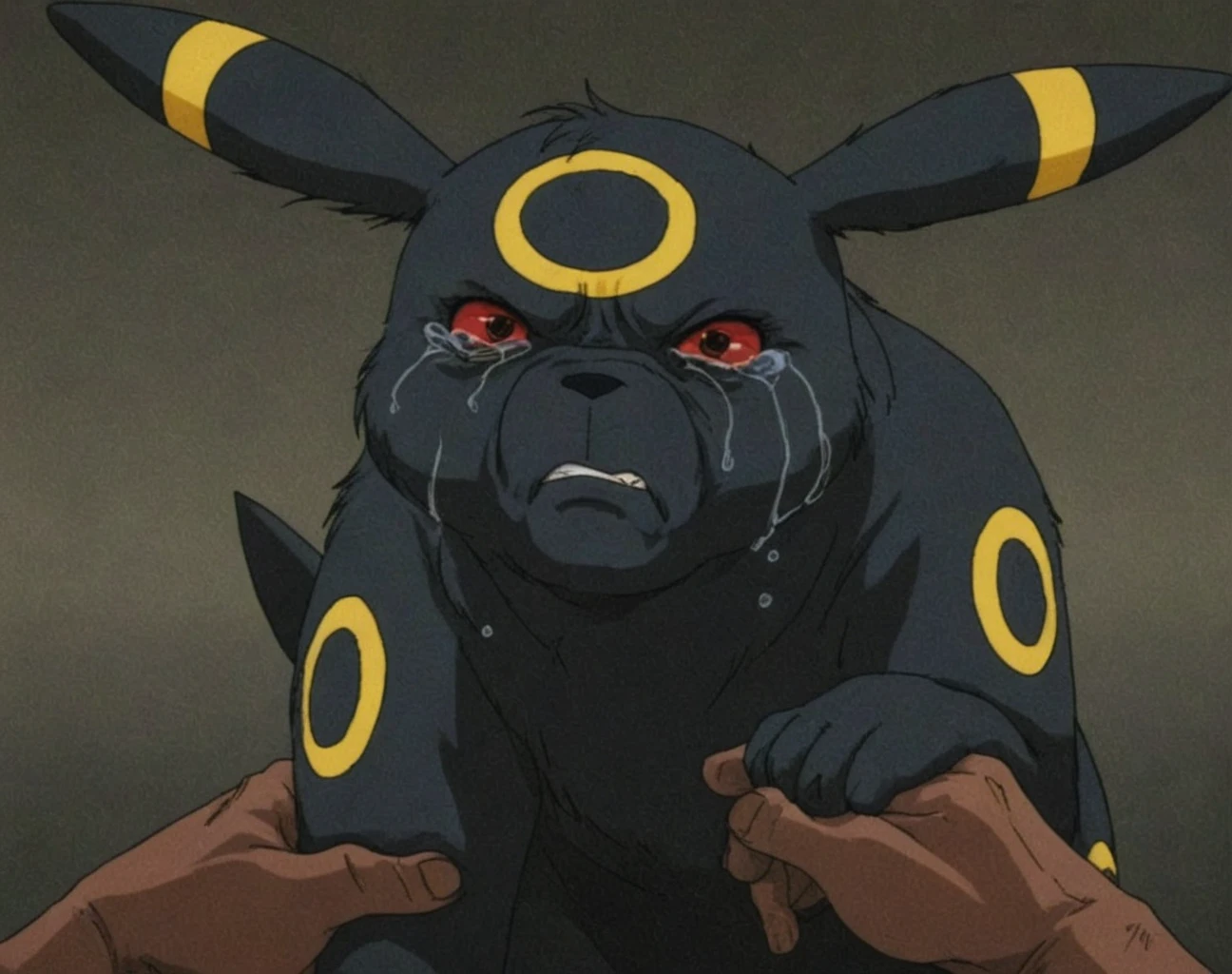 ((best quality)), ((highly detailed)), masterpiece, ((official art)), (detailed eyes, deep eyes), 1girl, <lora:aiomonstergirls_loraLocon:1>, ((gazer)), <lora:animeCyclops_v10:.5>, cyclop, (cyclops), one-eyed, colored skin, yellow colored sclera, red colored eyes, extra eyes, colored skin, grey colored skin, dark grey hair, medium breasts, grin, <lora:esthetic90sStyle_v12R:.6>, 1990s \(style\)