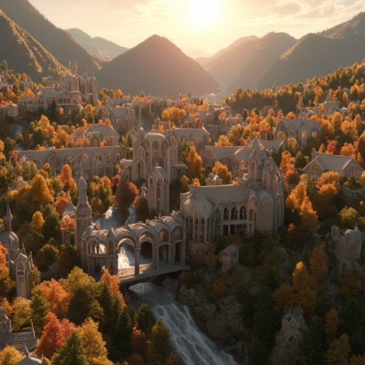 Tolkien Elven Architecture | LOTR
