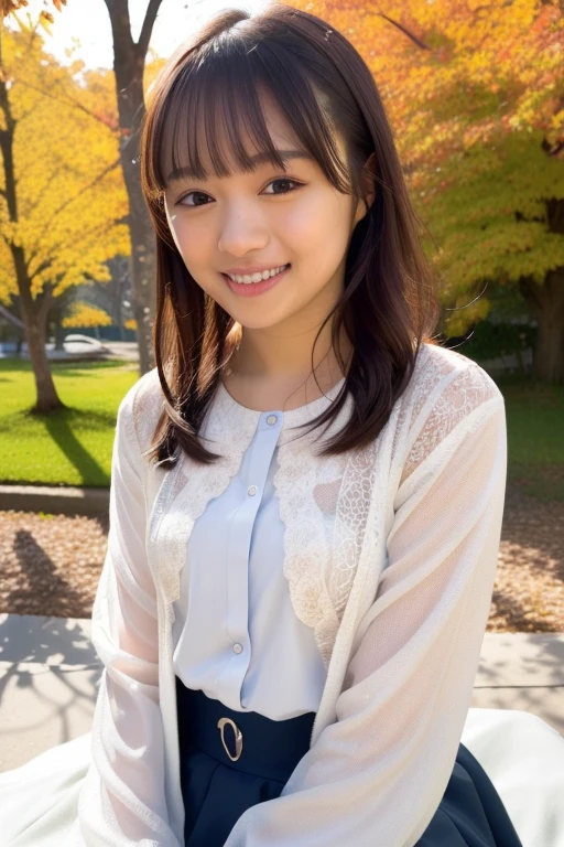 1girl,,(RAW photo, best quality), (realistic, photo-realistic:1.4), masterpiece, an extremely delicate and beautiful, extremely detailed, 2k wallpaper, Amazing, finely detail, extremely detailed CG unity 8k wallpaper, ultra-detailed, highres, soft light, beautiful detailed girl, extremely detailed eyes and face, beautiful detailed nose, beautiful detailed eyes,cinematic lighting,perfect anatomy,
(at a park), (autumn scenery),(golden gingko leaves in the background), Tokyo university, (bokeh)
(wearing blouse and jacket) (long skirt)
(various angles)
smiling
<lora:chest size:-1.5>
<lora:emoriayaV2_lora:0.7>