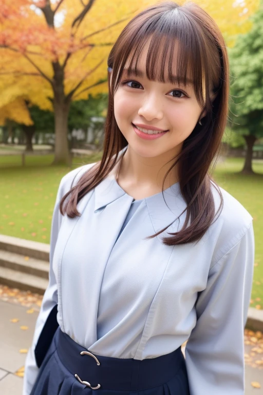 1girl,,(RAW photo, best quality), (realistic, photo-realistic:1.4), masterpiece, an extremely delicate and beautiful, extremely detailed, 2k wallpaper, Amazing, finely detail, extremely detailed CG unity 8k wallpaper, ultra-detailed, highres, soft light, beautiful detailed girl, extremely detailed eyes and face, beautiful detailed nose, beautiful detailed eyes,cinematic lighting,perfect anatomy,
(at a park), (autumn scenery),(golden gingko leaves in the background), Tokyo university, (bokeh)
(wearing blouse and jacket) (long skirt)
(various angles)
smiling
<lora:chest size:-1.5>
<lora:emoriayaV2_lora:0.7>