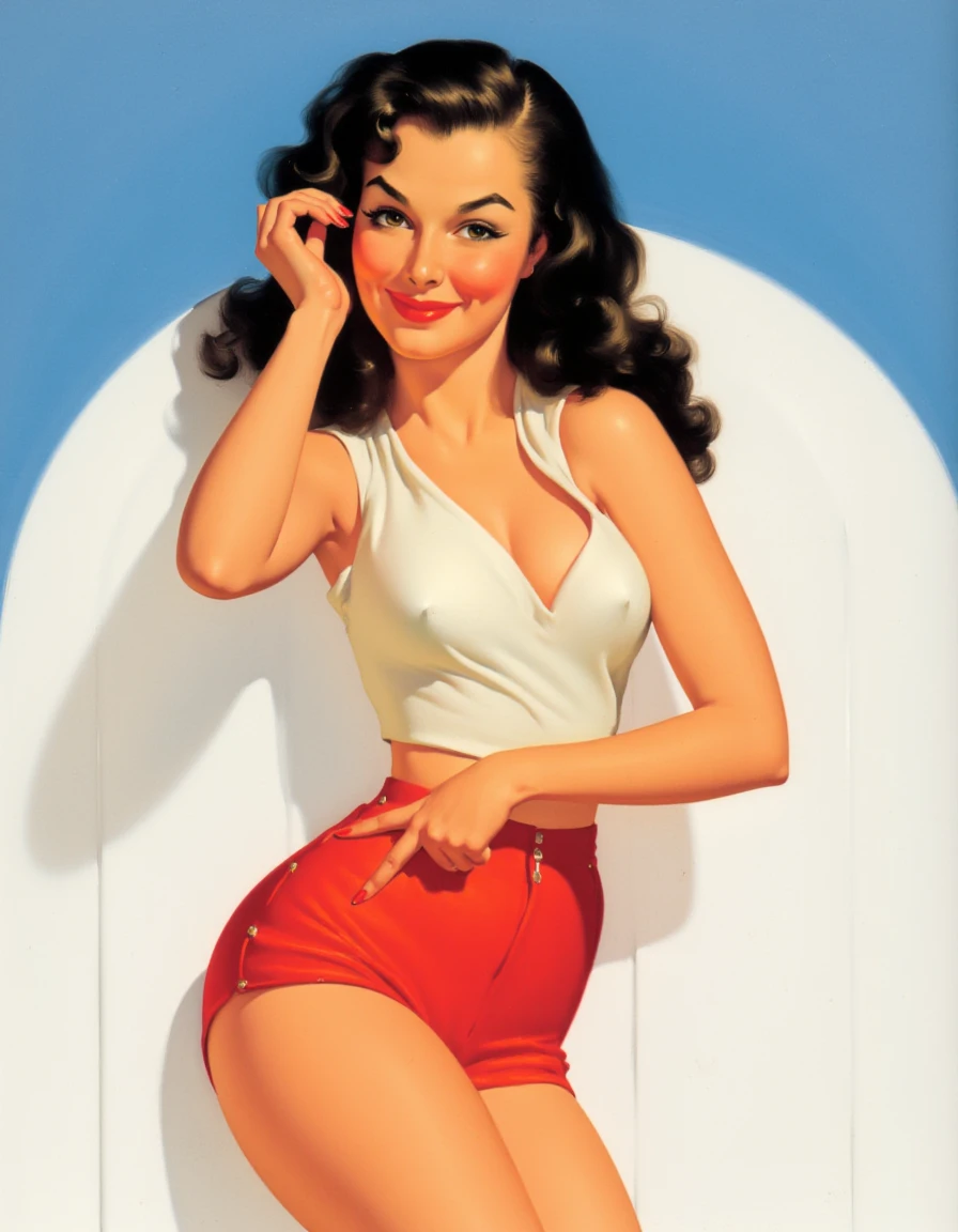 Vintage Style Pin-Up
