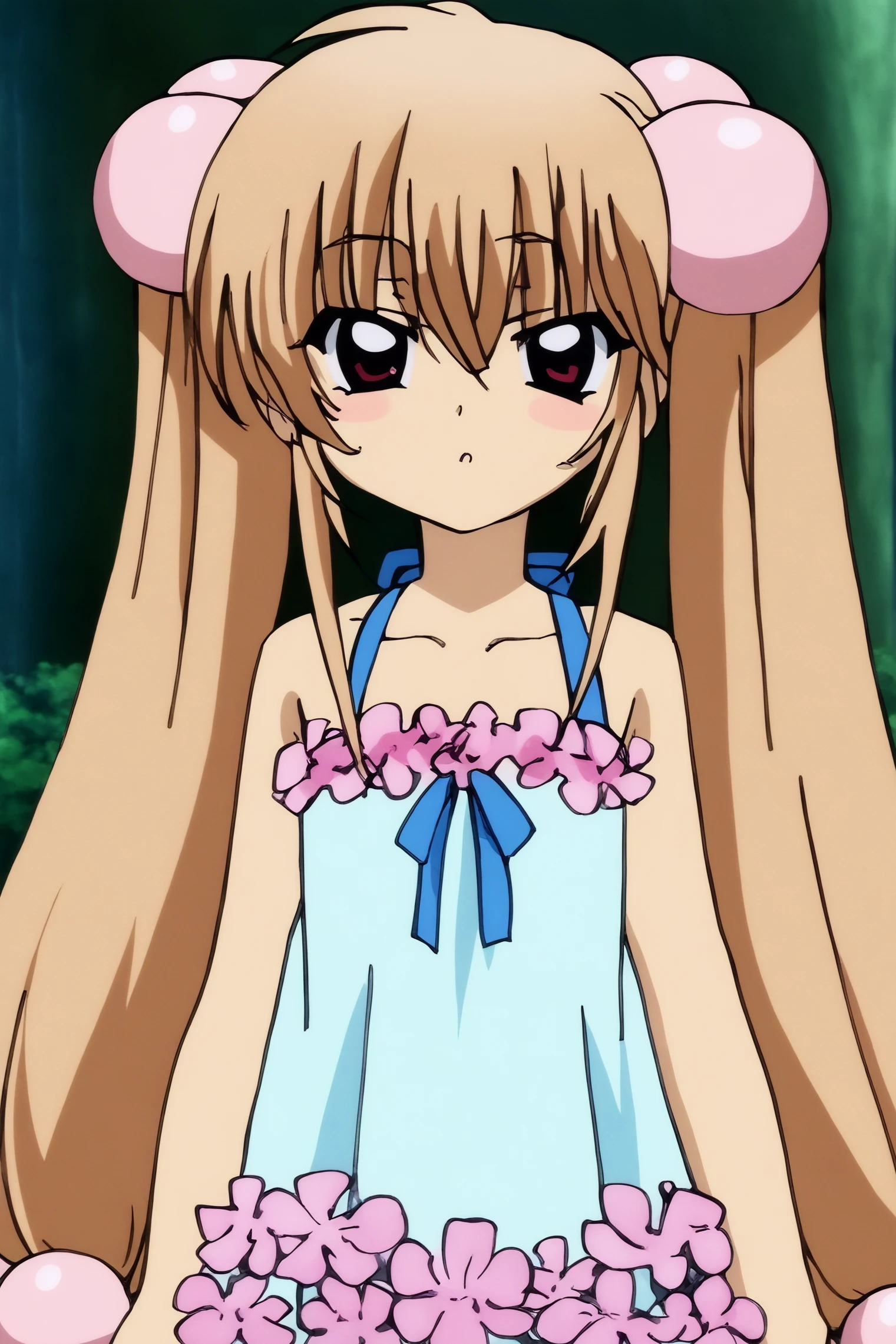 masterpiece, anime screencap, Kokonoe Rin, flower dress  <lora:Kodomo no Jikan-Kokonoe Rin-bred:0.8>