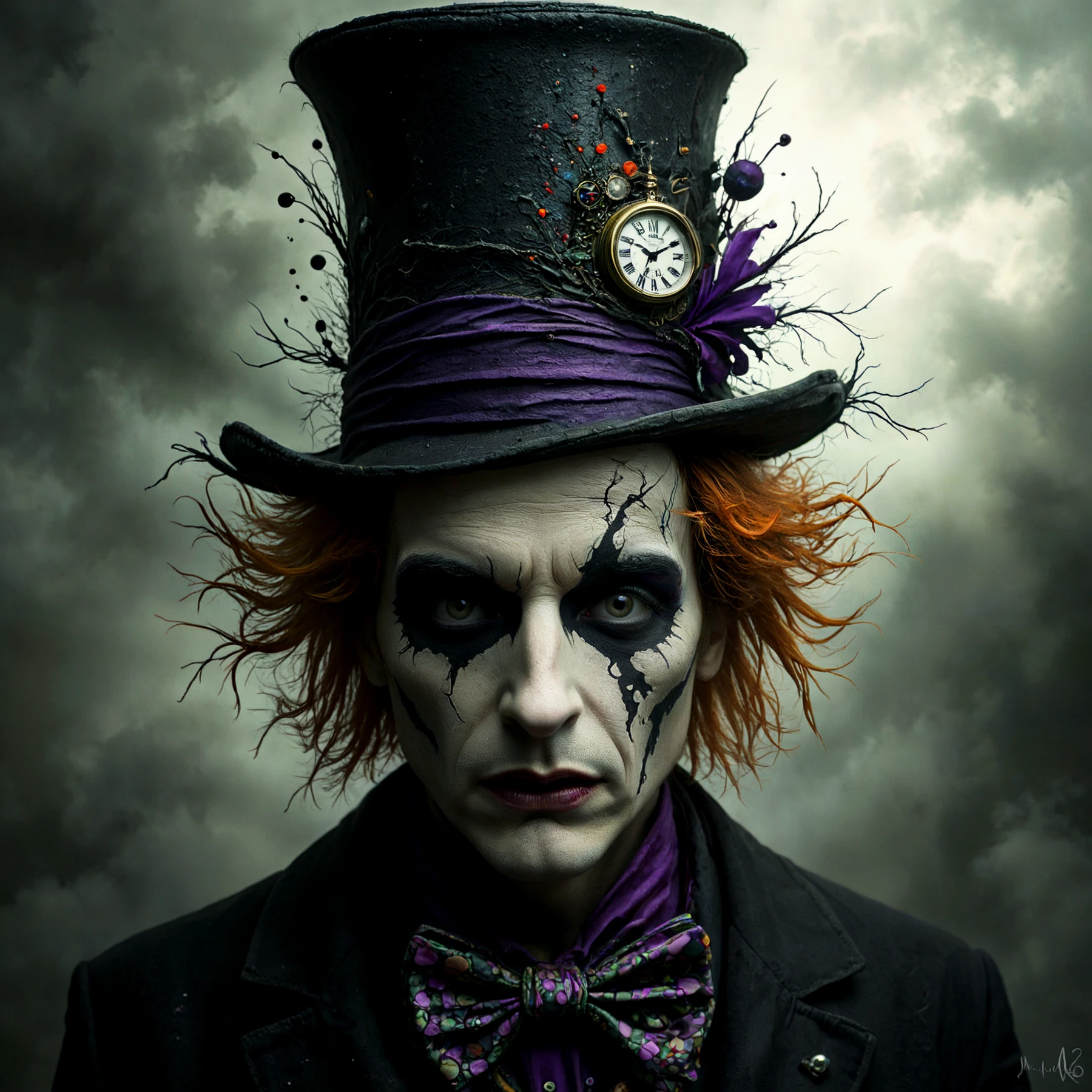 The Mad Hatter. Don't be afraid.

<lora:Nightmare01a_CE_SDXL_64x32x220x2bOT:0.8> nghtmrCE_Style