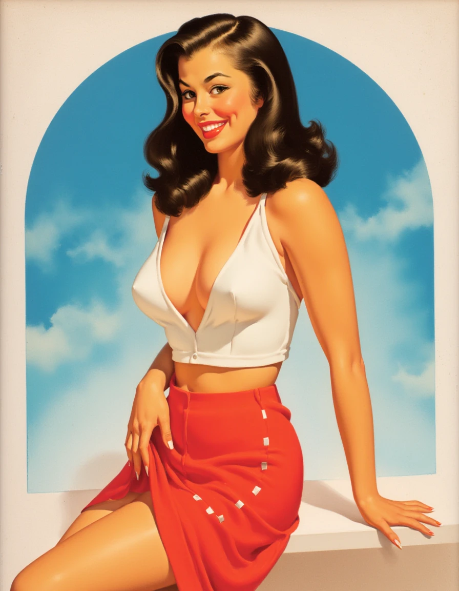 Vintage Style Pin-Up