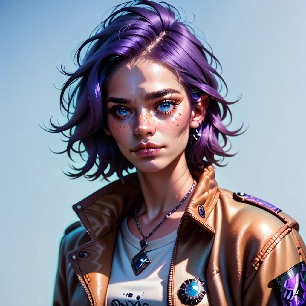 realistic,best quality,(masterpiece:1.2),absurdres,highly detailed,1girl,stars in the eyes, messy floating hair, colored inner hair, Starry sky adorns hair, depth of field,