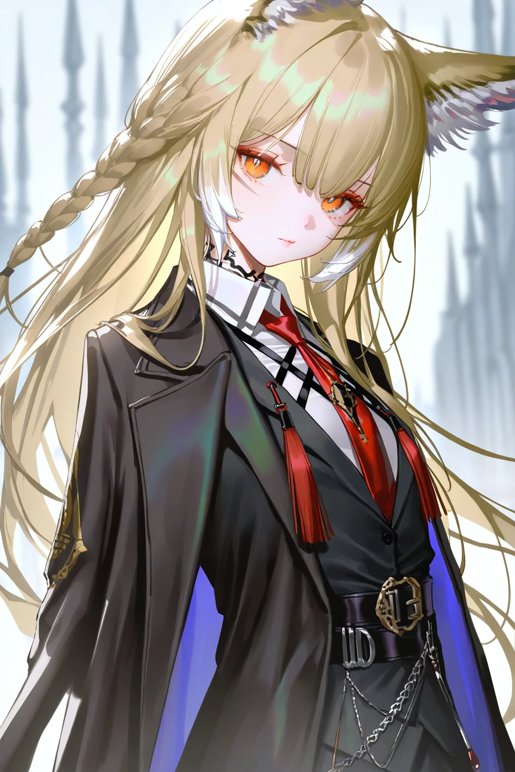 Character：忍冬 明日方舟 | vulpisfoglia_(arknights)【Noob1.0/0.75|SDXL】 Noob v0.75