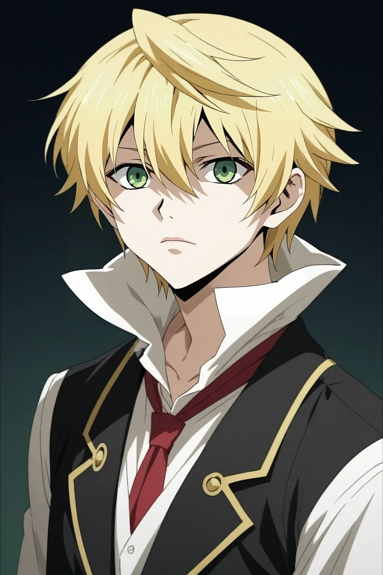 score_9, score_8_up, score_7_up, source_anime, rating_safe, , (realistic:0.6), looking at viewer, , 1boy, solo, male focus, <lora:oz_vessalius_pony:0.92>, oz_vessalius, blonde hair, green eyes, short hair, hair between eyes, , vampire costume, <lora:sdxl_lightning_8step_lora:1>