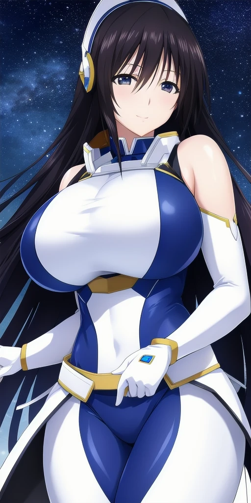 <lora:ohno_kanakoV8:0.7> ohno_kanako, arms_behind_back, huge_breasts, standing, solo, starry_sky, bodysuit,, masterpiece, best_quality, detailed_face, detailed_eyes, highres, beautiful, detailed, absurdres,