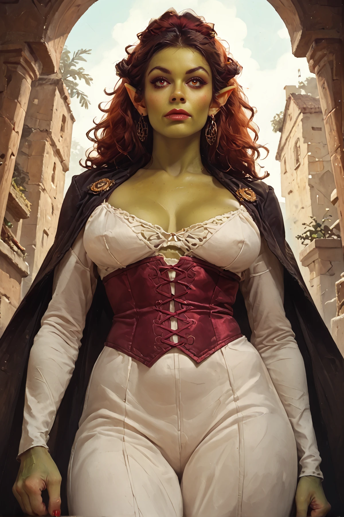 Dreddborn's Fanciful Pin Ups - Half Orc v1.0