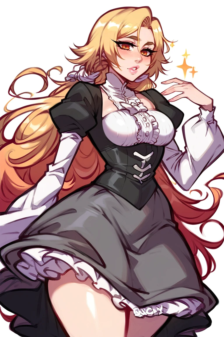 Rias Gremory con vestido de novia trasparente super sexys