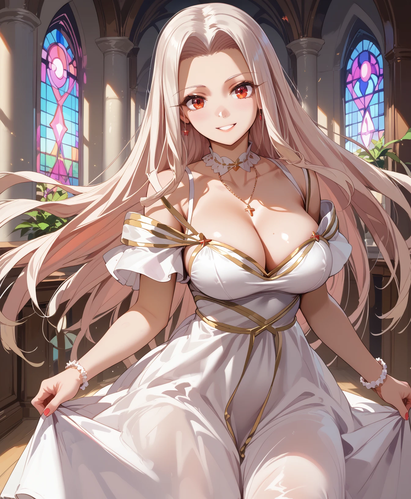 score_9, score_8_up, score_7_up,
1girl,  <lora:irisviel_von_einzbern_by_wizard_2:0.9>, iirisviel_von_einzbern_dress, 