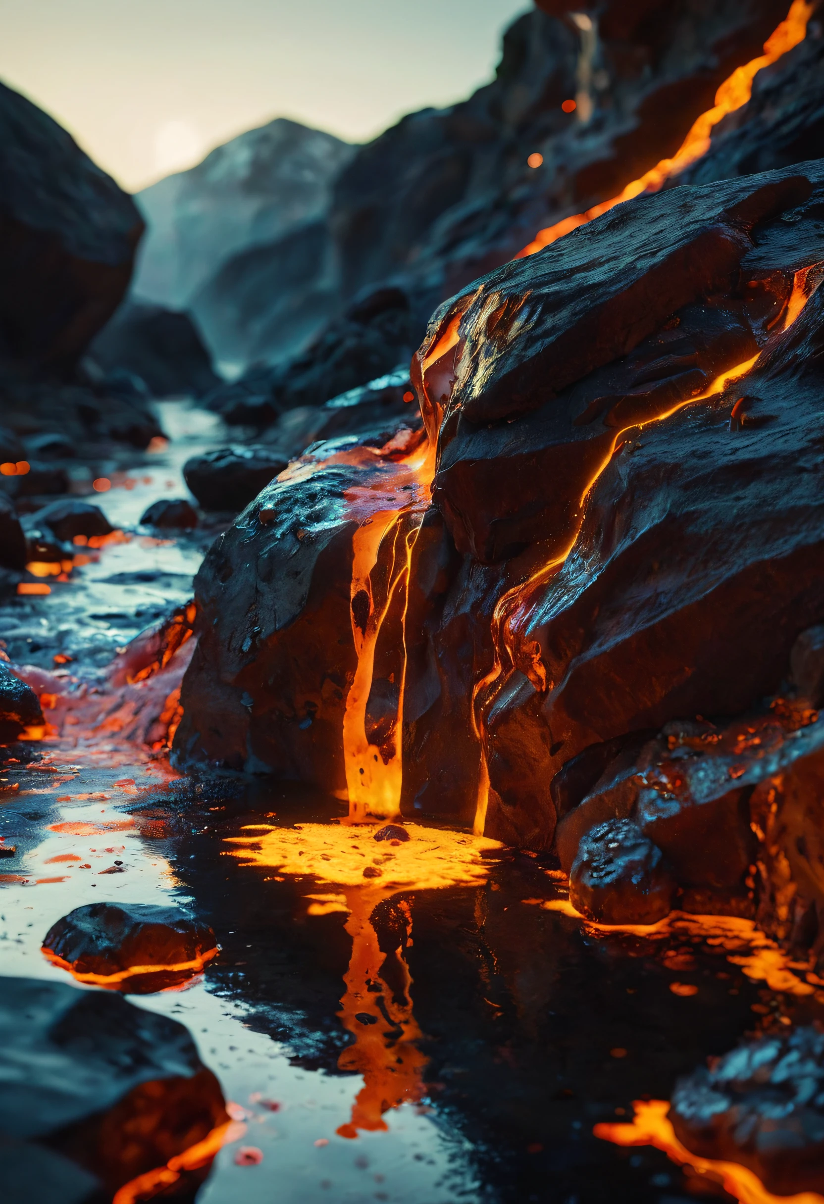 score_9, score_8_up, score_7_up, lava, rocks, close-up, environment, highly detailed, film grain, <lora:zy_Realism_Enhancer_v1:0.75>