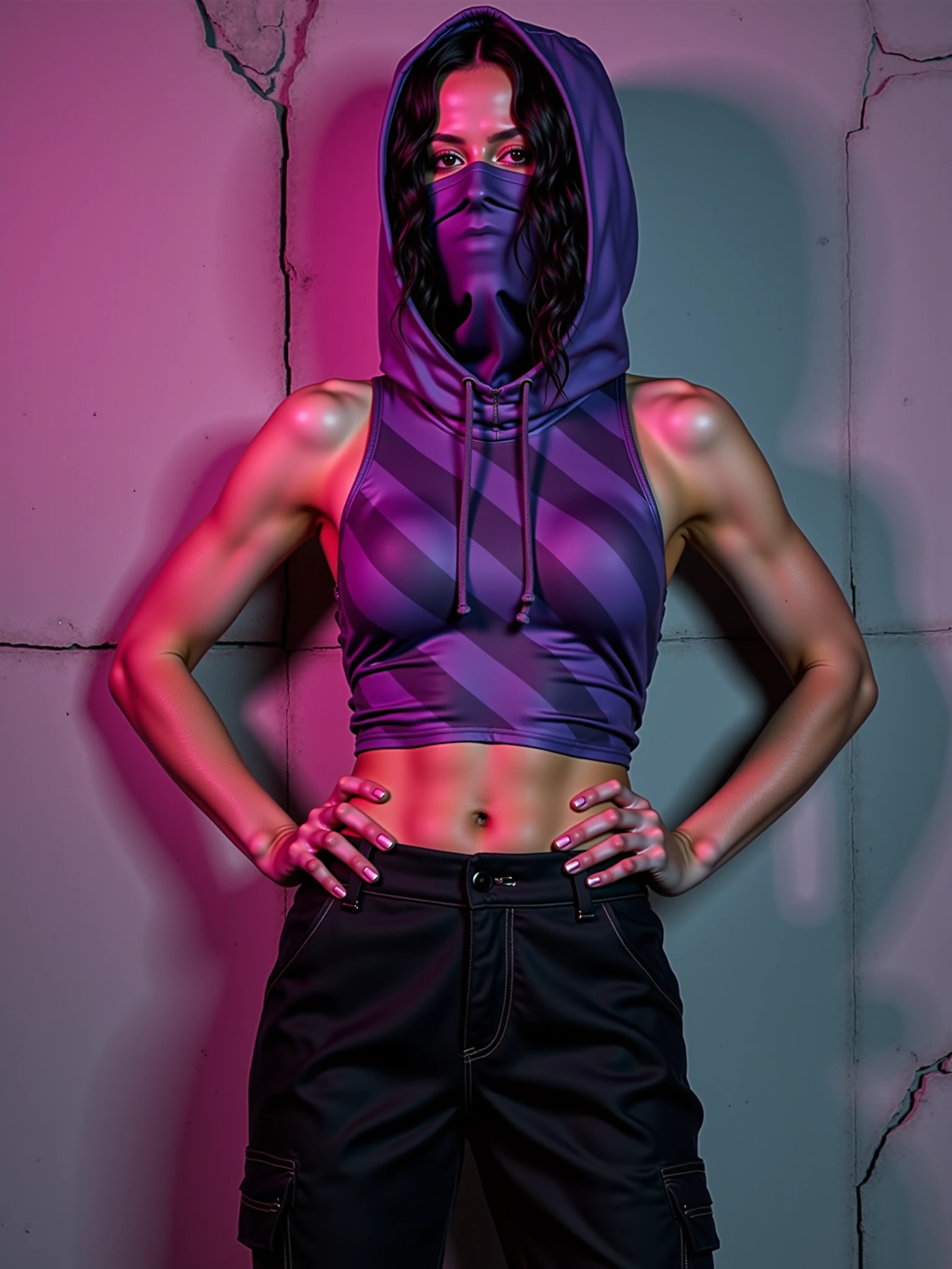 Cyberpunk Chic - Hoodie 01 FLUX FLUX