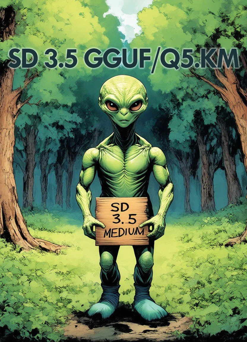 SD 3.5 Medium GGUF Q5.KM