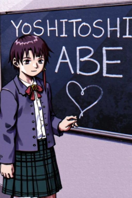 Lain Iwakura (Yoshitoshi Abe) - FLUX - QWEN - CHROMA - Serial Experiments Lain FLUX Beta