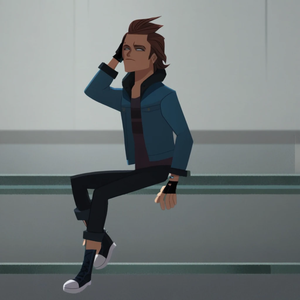 Graham Gray Crackle Carmen Sandiego V1