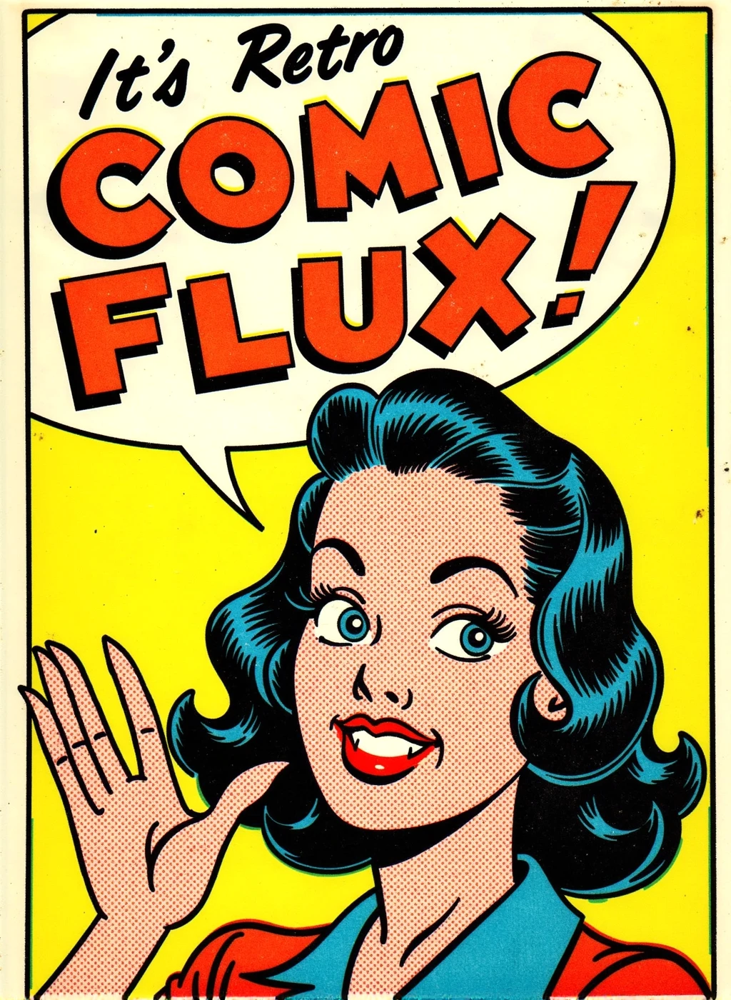 Retro Comic Flux