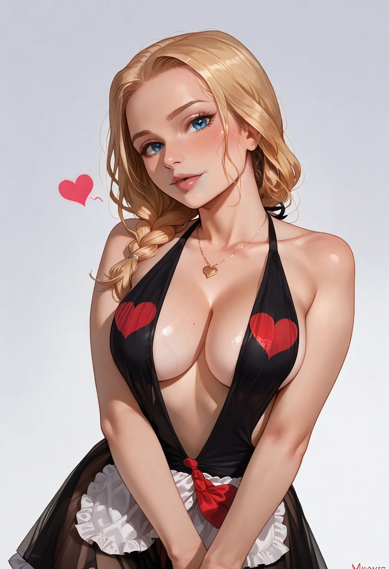 Heart slingshot swimsuit, sexy outfit/clothing, PonyXL v1.0