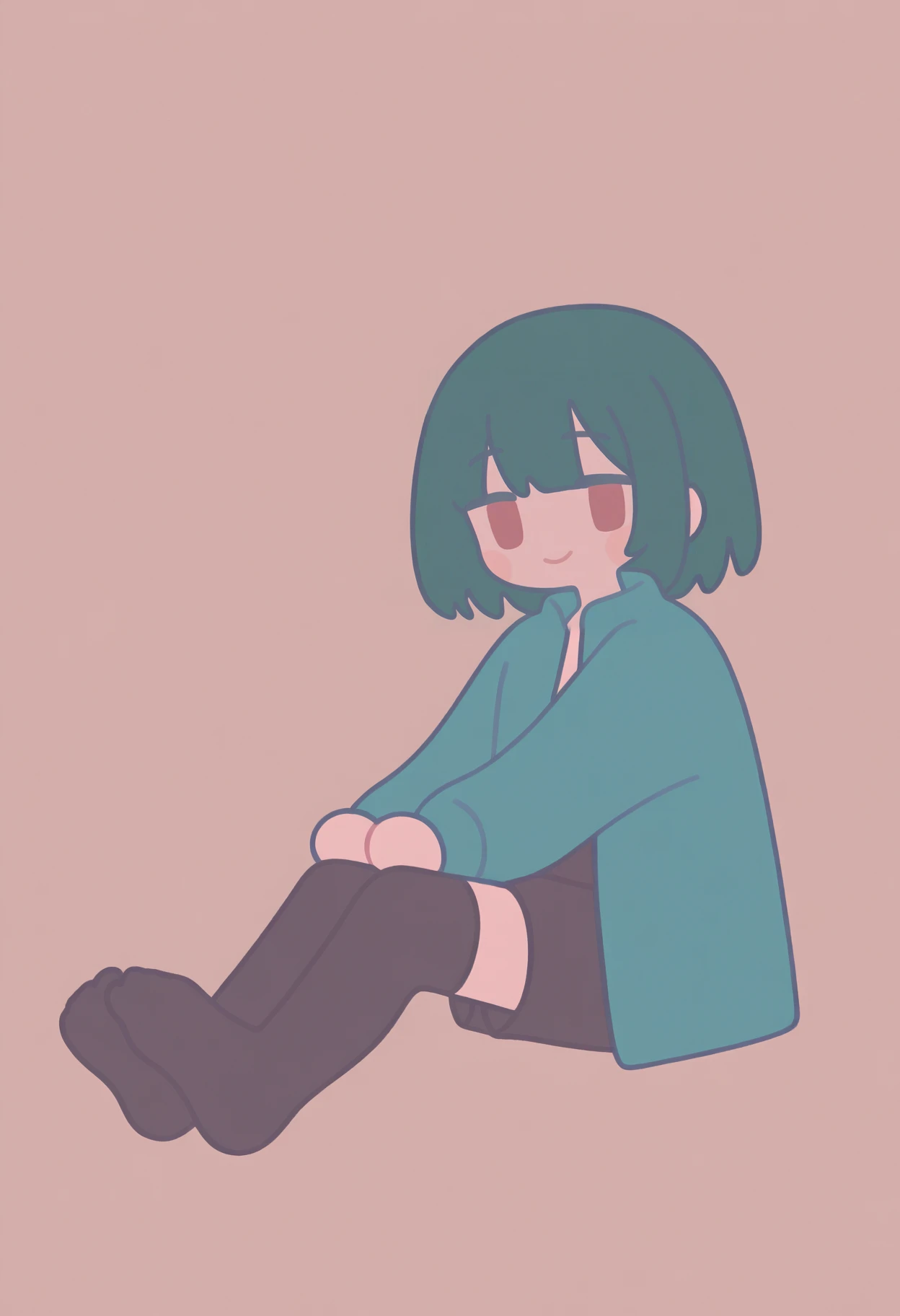 Minimalist Flat Color - Style IllustriousXL LORA