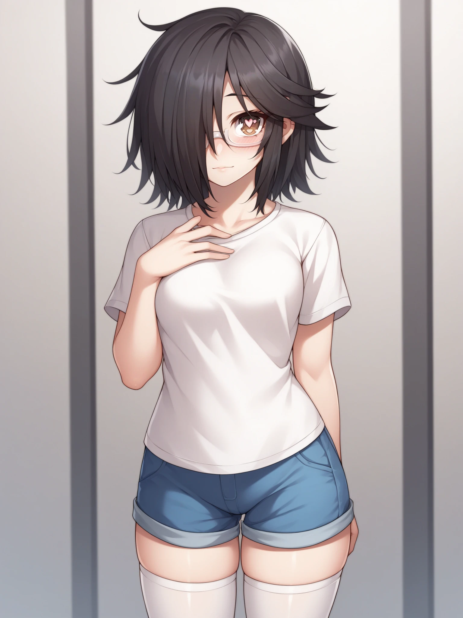 [Mousou Engine (Korotsuke)] Tsugou no Ii Mesu Nekura Megane Hen Doujin Style PonyXL v1.0