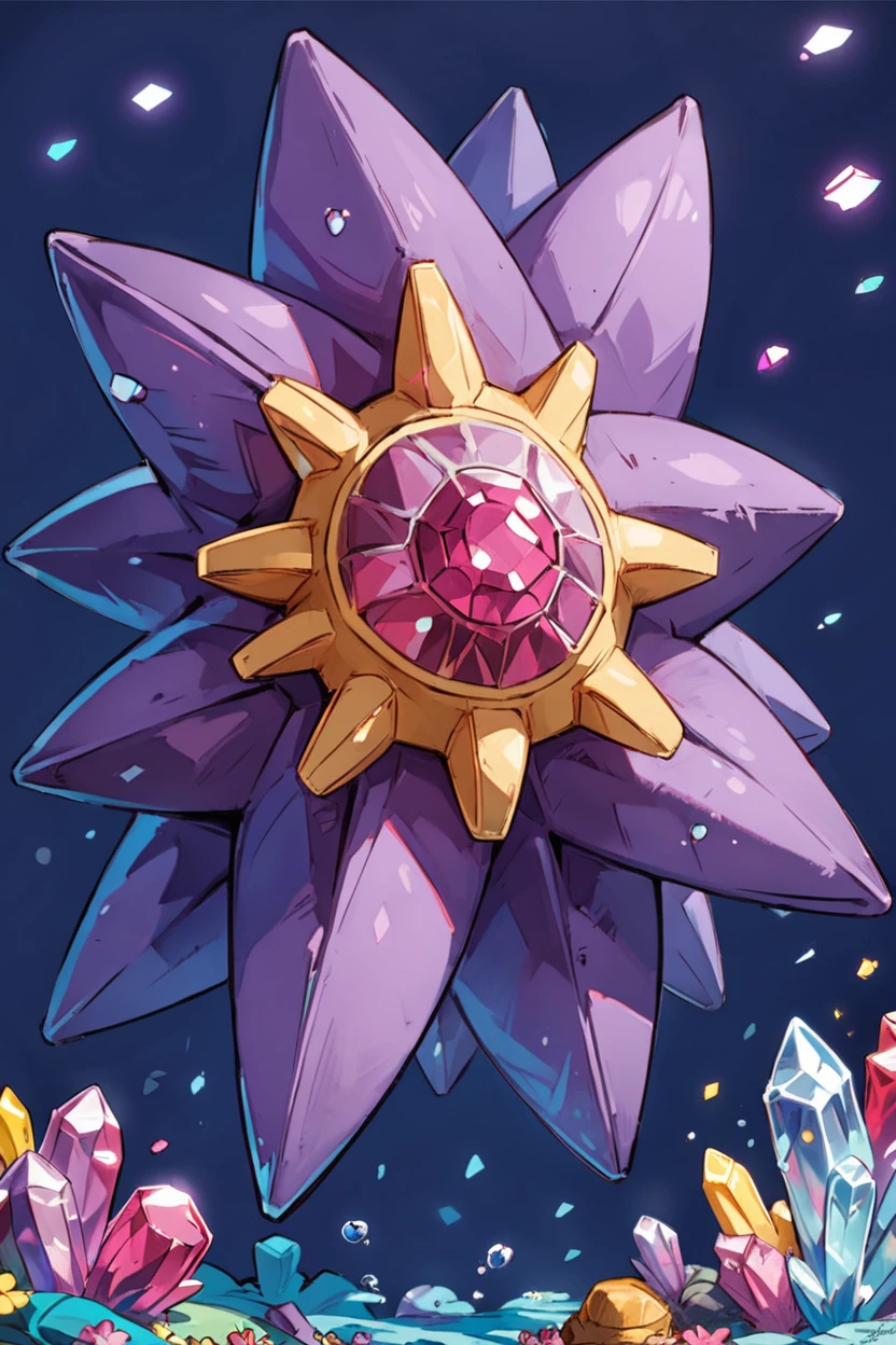 score_9, score_8_up, score_8,  ,,,  zzStarmie, simple background, blue background, crystal, purple theme, still life, purple gemstone, underwater,  ,<lora:Starmie_Pokemon_PDXL:0.8>,   ,,, embedding:zPDXL, Expressiveh, <lora:CatalystStylePDXL:0.6>,  <lora:SDXLFaeTastic2400:0.5>,  <lora:Expressive_H-000001:0.4>,