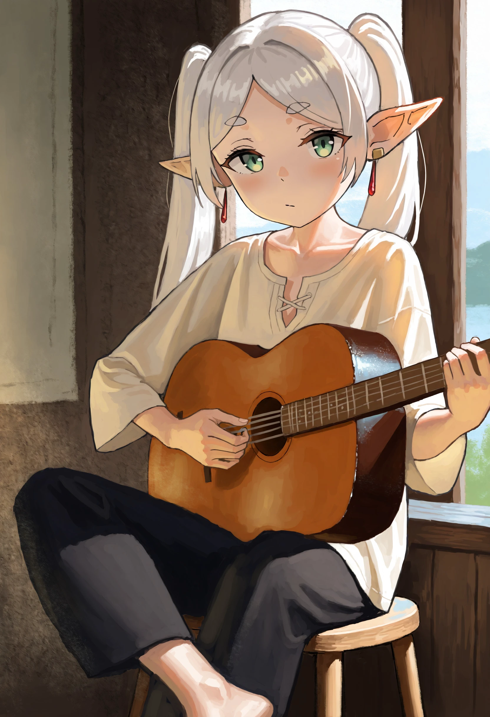 garoppui（がろっぷい） | oil painting | artist sytle | noob epsv1.0 lokr v1.0