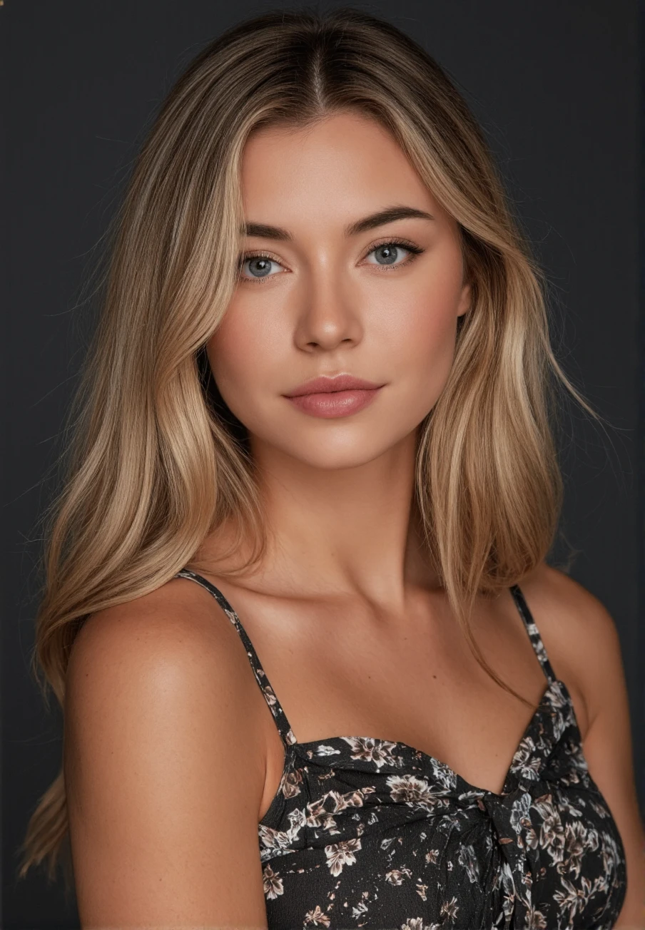 1girl 16 year old, solo, long hair, big breasts, looking at viewer, blonde hair, brown eyes, jewelry, full body, necklace, lips, realistic, nose, realistic, high detail, 4k photo, high detail, perfect anatomy, perfect symmetry, soft lights, nice butt, realisticlying，blonde hair, hdr，Extremely high image quality，Cinematic footage,  close up photograph of face, lifelike texture, rich colors, skin texture, HD