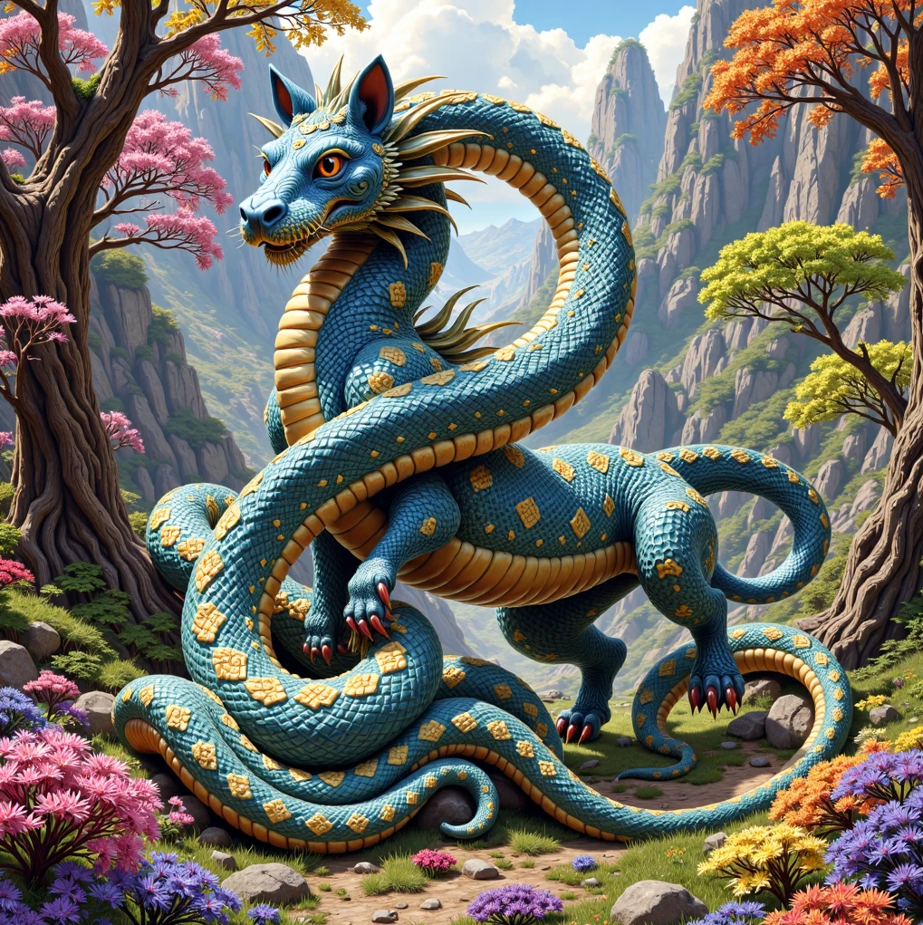 tr1ppy. no humans, horse-python hybrid