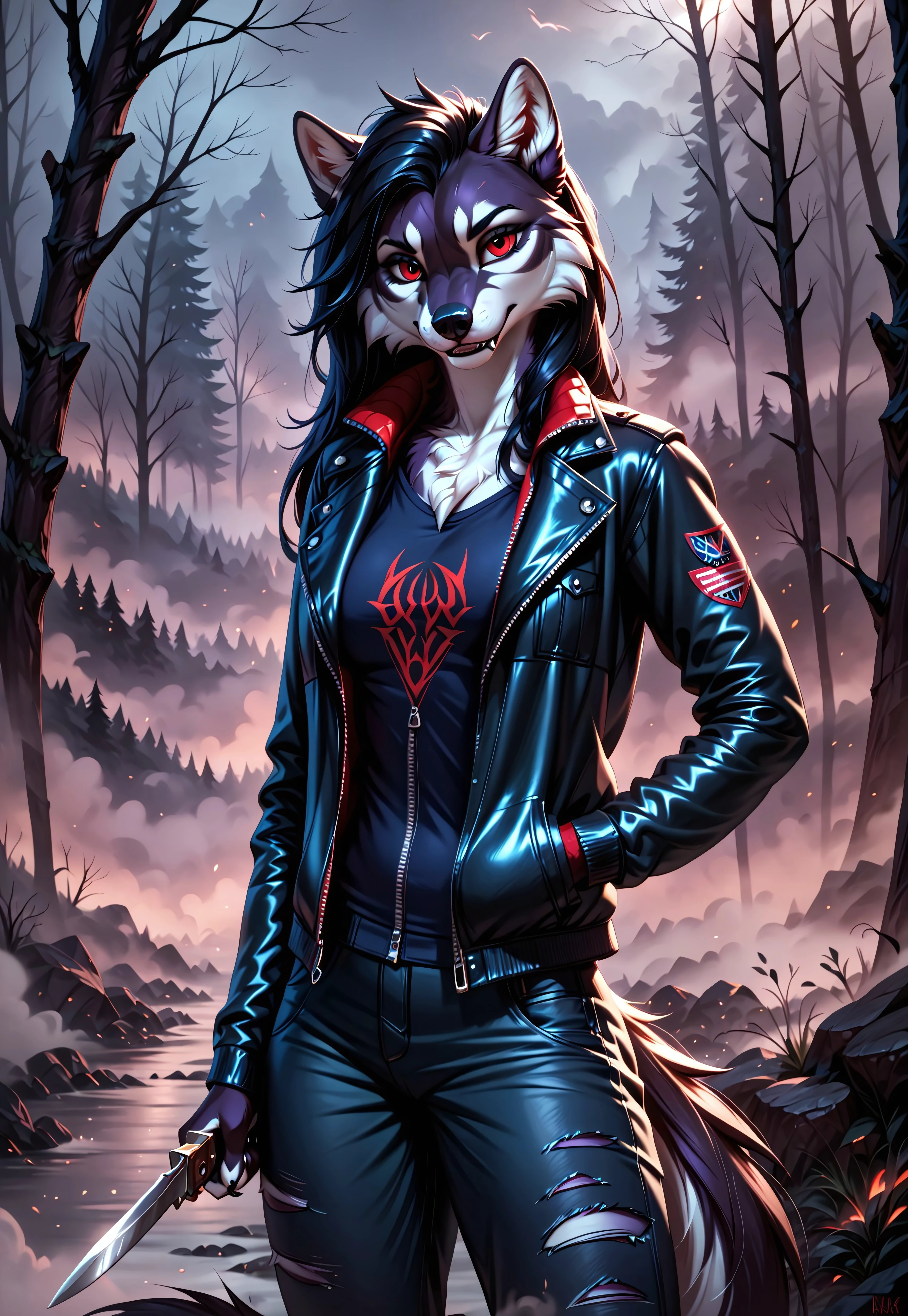 FURRY cartoon concept V1
