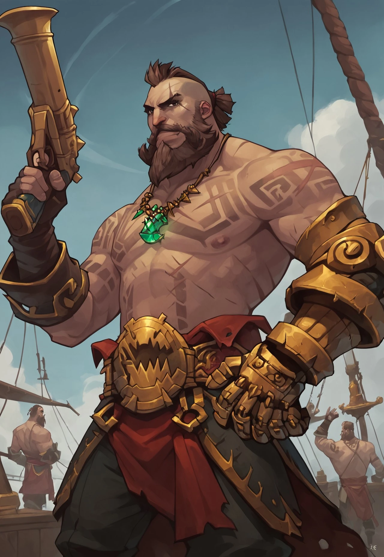 Gangplank - The Betrayer (League of Legends) Pony/Illustrious Pony