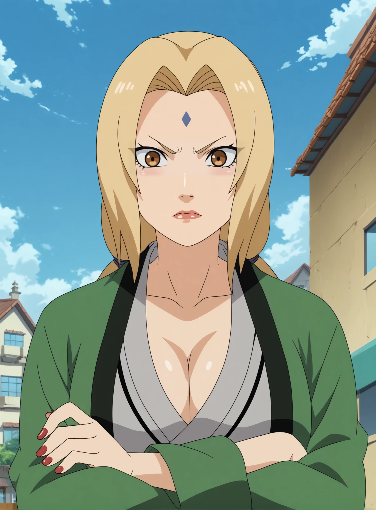 Tsunade 纲 手 - Naruto Shippuden - SeaArt AI модель.