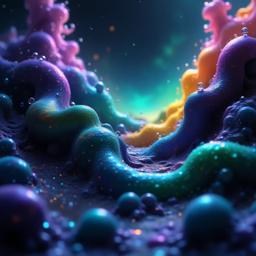 colorful vivid universe cave, fantasy, cloud, colorful vivid universe scene, magic landscape, night, slimey, space, tentacles, dutch angle, water drop, slimebath, star (symbol), mermaid, colorful vivid universe river, from side, universeslime, getimgai, embers, scenery, outdoors, colorful vivid universe hill, waves, still life, magic cave, close-up, blurry background, magic bubbles, mountainous horizon, cloudy sky, scene, rock, glowing, ocean, underwater, colorful vivid universe slime