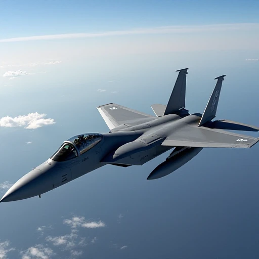 <lora:F15Eagle_epoch_5:1> F15Eag13. This is a high-resolution photograph of a United States Air Force F-15 Eagle jet flying, slender body, modern fighter jet, showing the pilot's seat and control panel inside, straight vertical_tails.