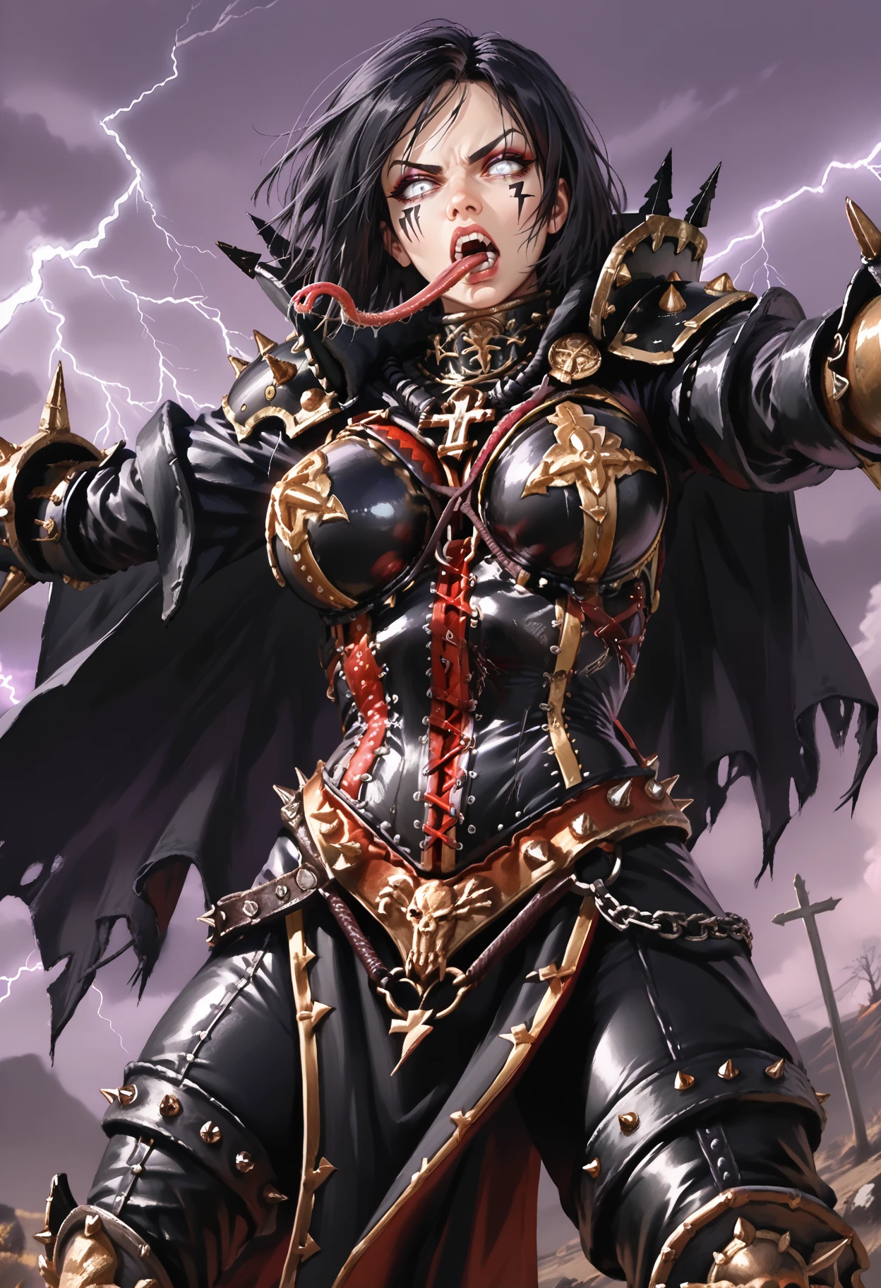 [Pony] Miriael Sabathiel, The Chaos Champion of Slaanesh - Warhammer 40,000 v0.1