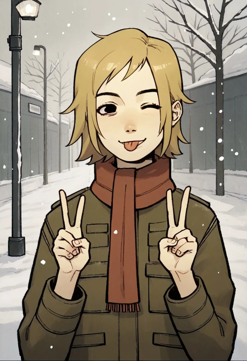 Blonde girl - Man Next Door V1