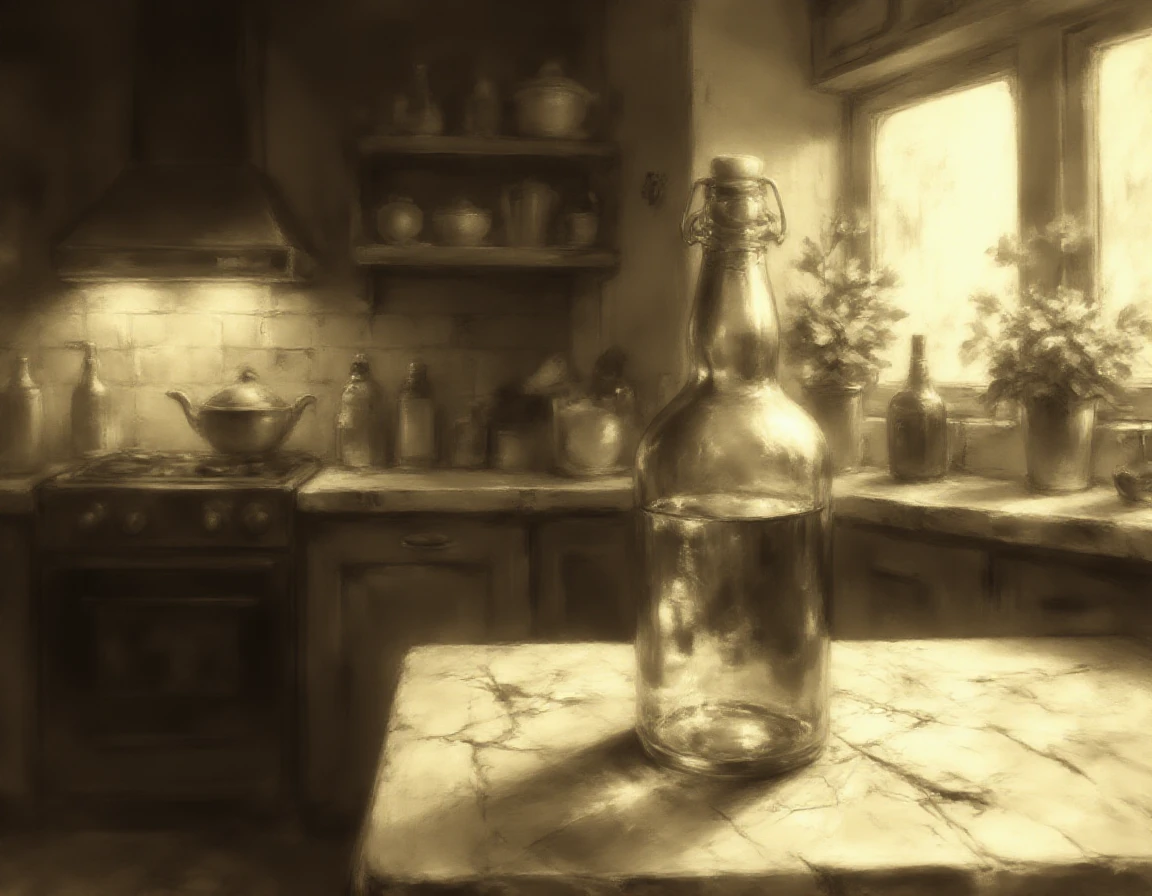 glass bottle on a table in a kitchen
<lora:Niji_Sketch_Style_FLUX_r1:1> sk3tchstyle