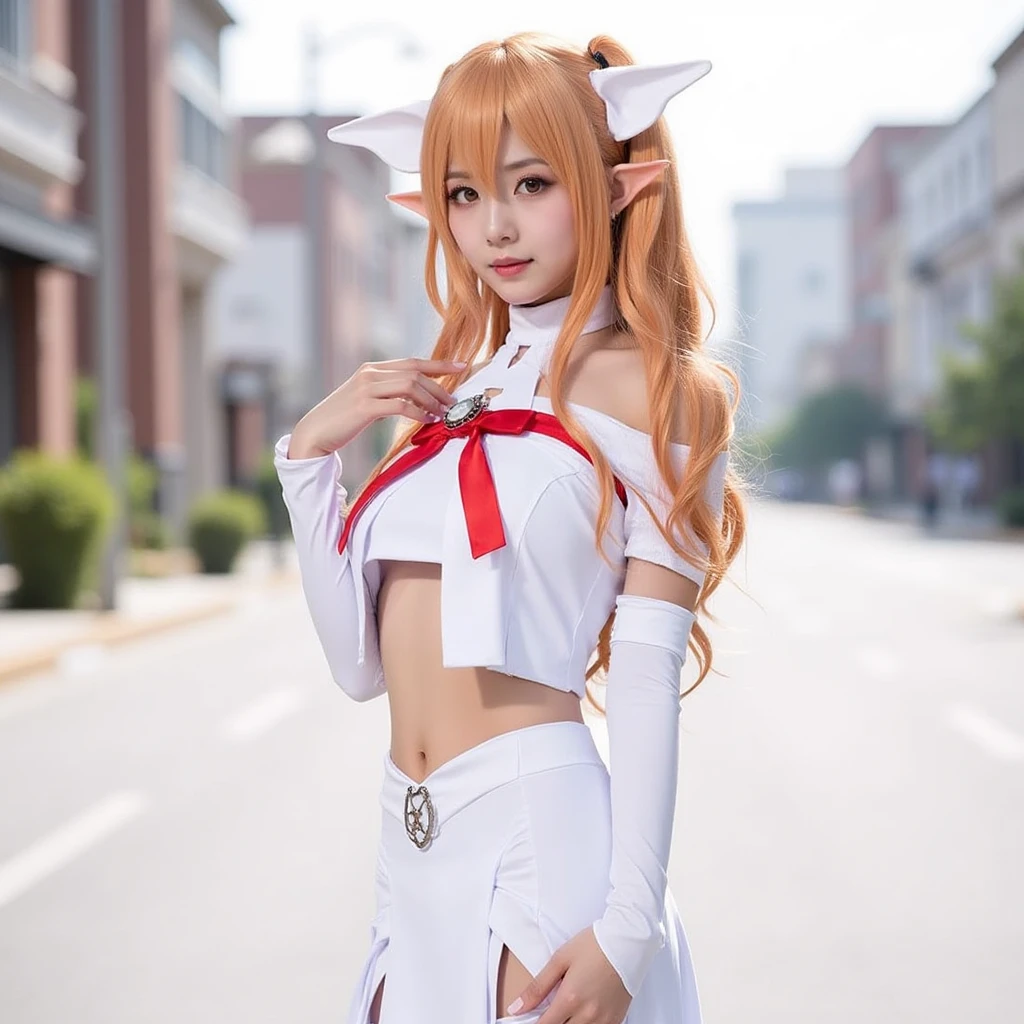 Asuna Yuuki ALfheim Cosplay Costume Full Suit | Clothing A1 v1.0
