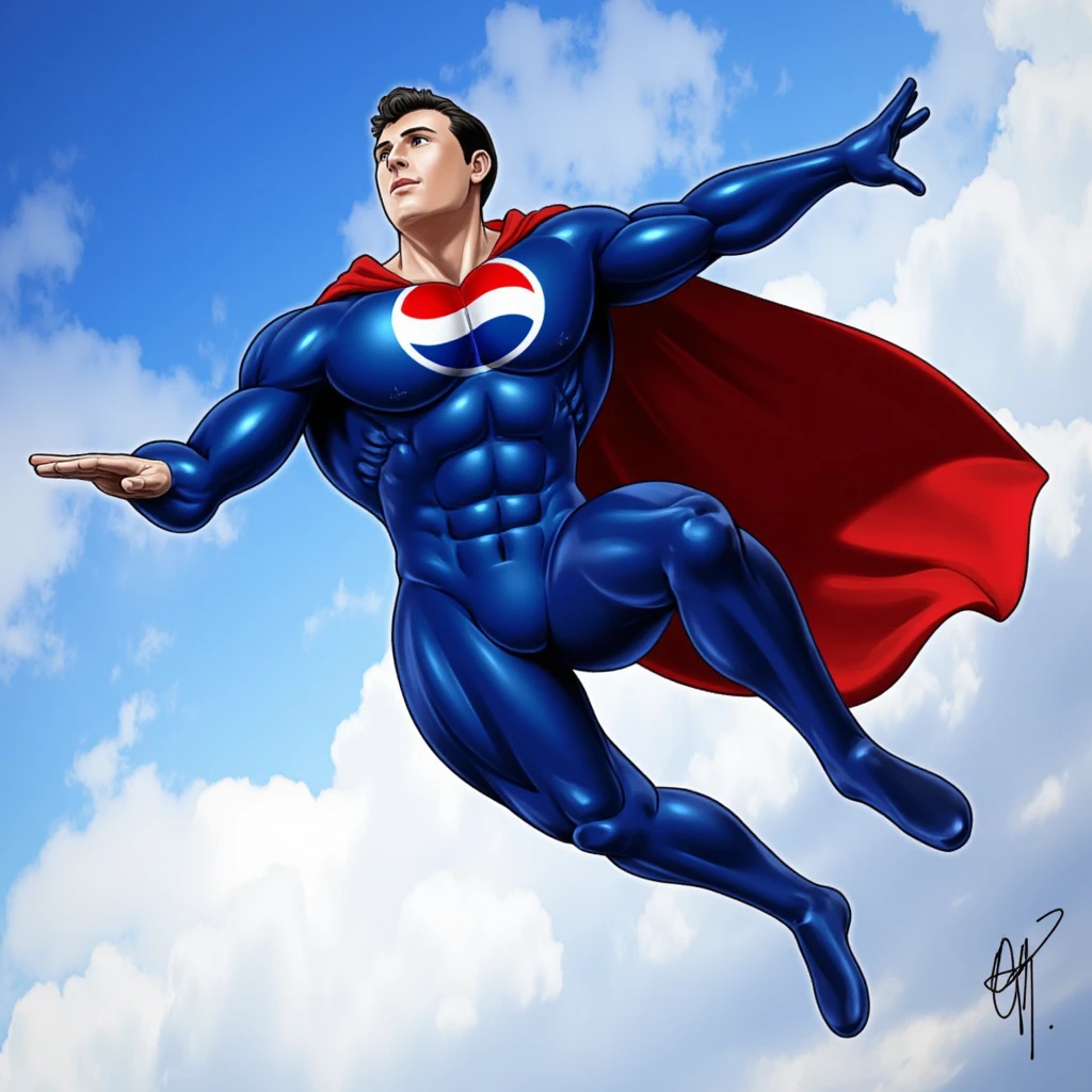 <lora:Pepsiman v1:0.7>
Pepsiman as superman flying in air