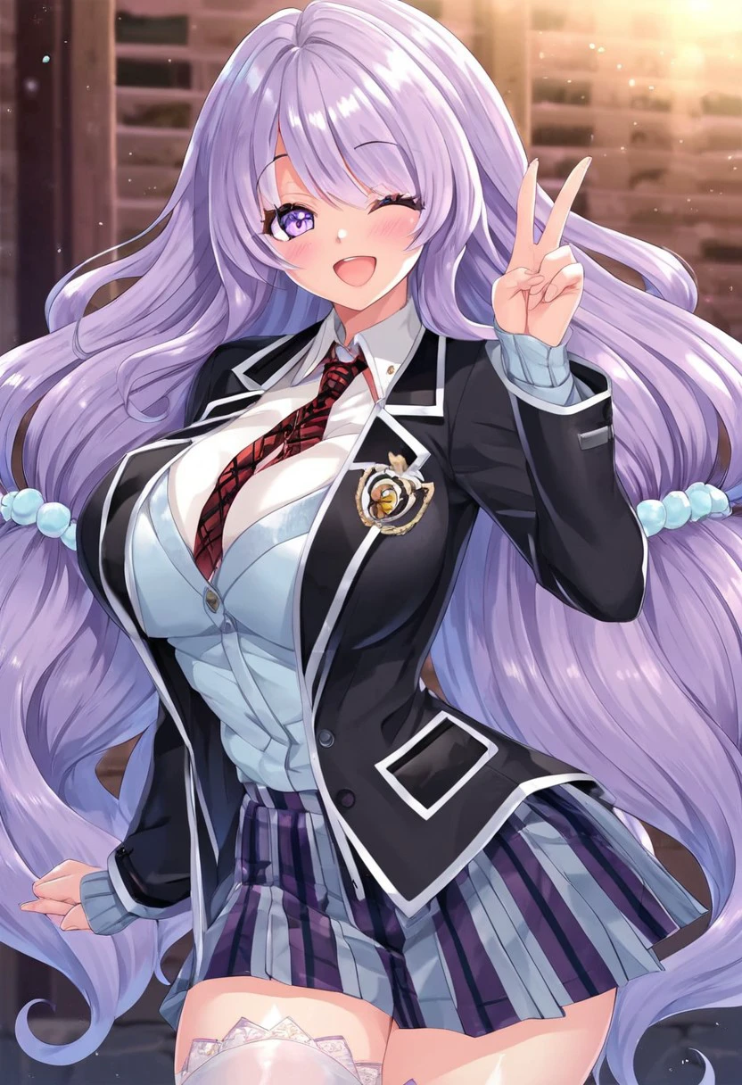 Yurino Himeka - Ore ga Kousoku! Nakadashi Igai wa Kousoku Ihan!!! ~Joshikousei Zen'in Nakadashi Kanzen Seiatsu Keikaku~ V1