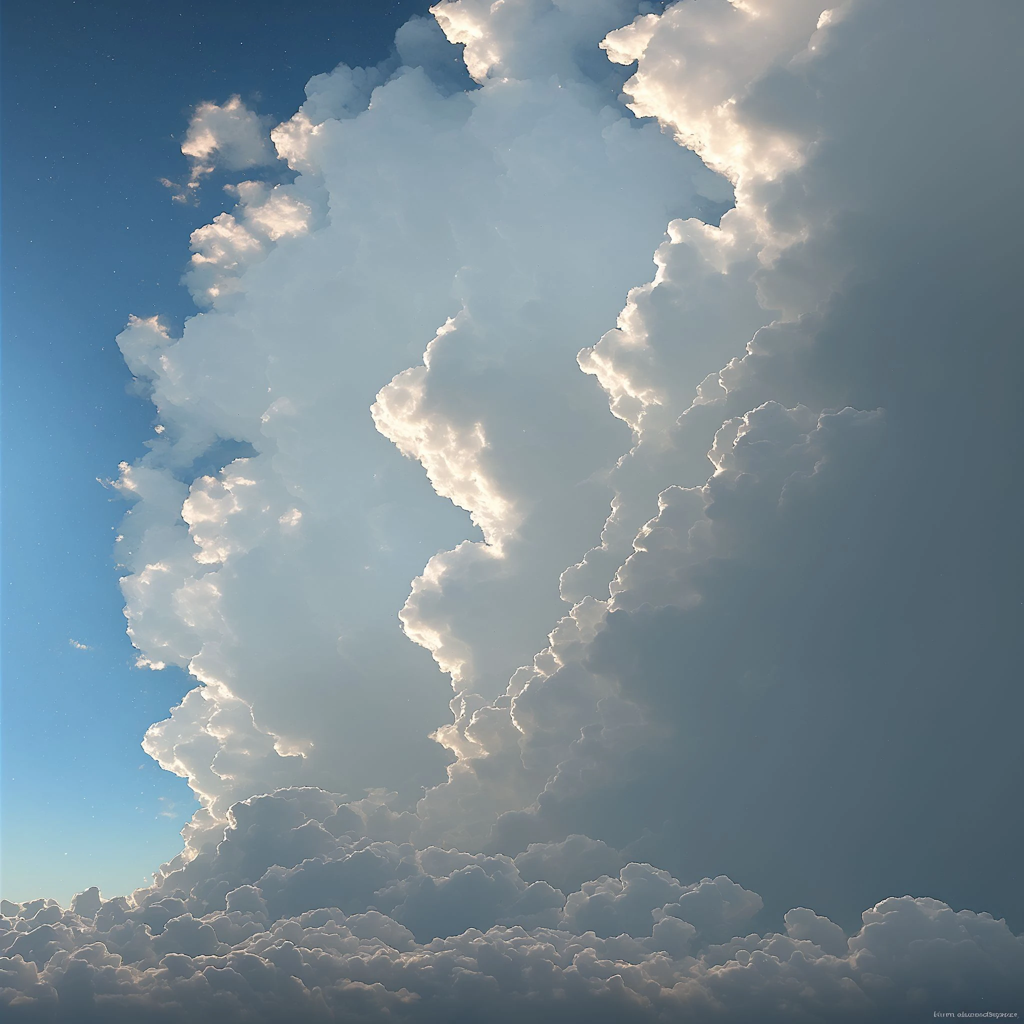 photography of sky cloudspace kim asendorf style <lora:clouds:1>