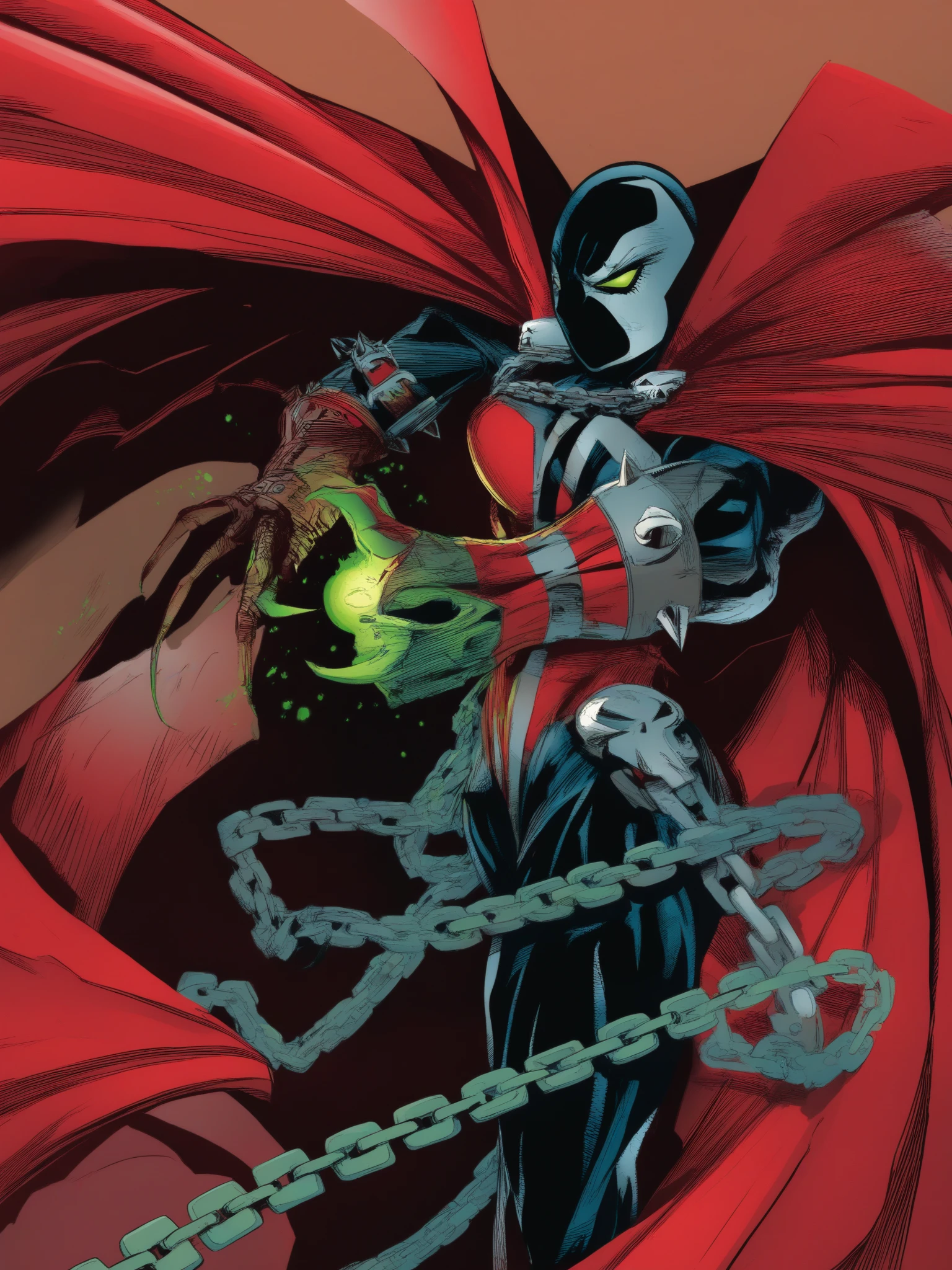 [Todd McFarlane (associated Artists of Image Comics)] Spawn Art Style Issues 1-10 IllustriousXL v1.0