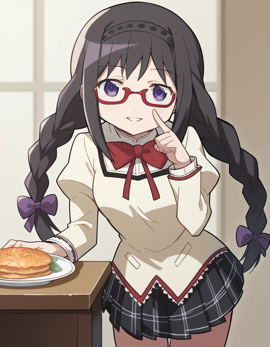 Homura Akemi (暁美 ほむら) - Puella Magi Madoka Magica (Mahou Shoujo Madoka★Magica) (魔法少女まどか★マギカ) anime s1