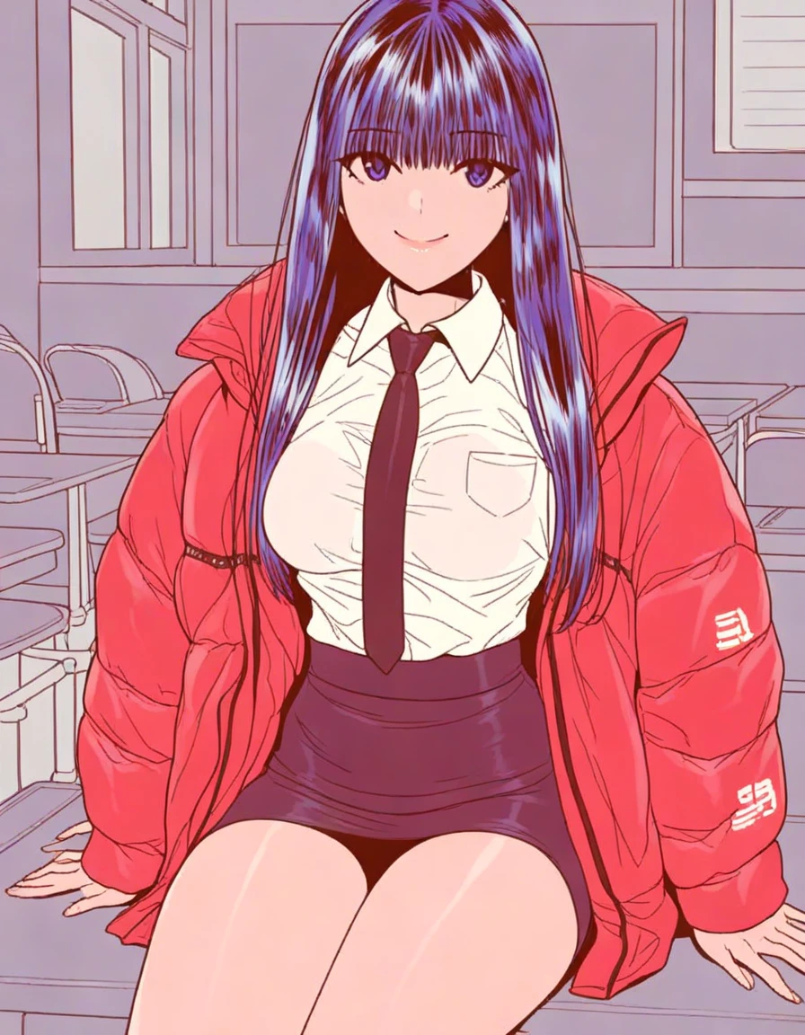 Barrier girl Jo Ara
