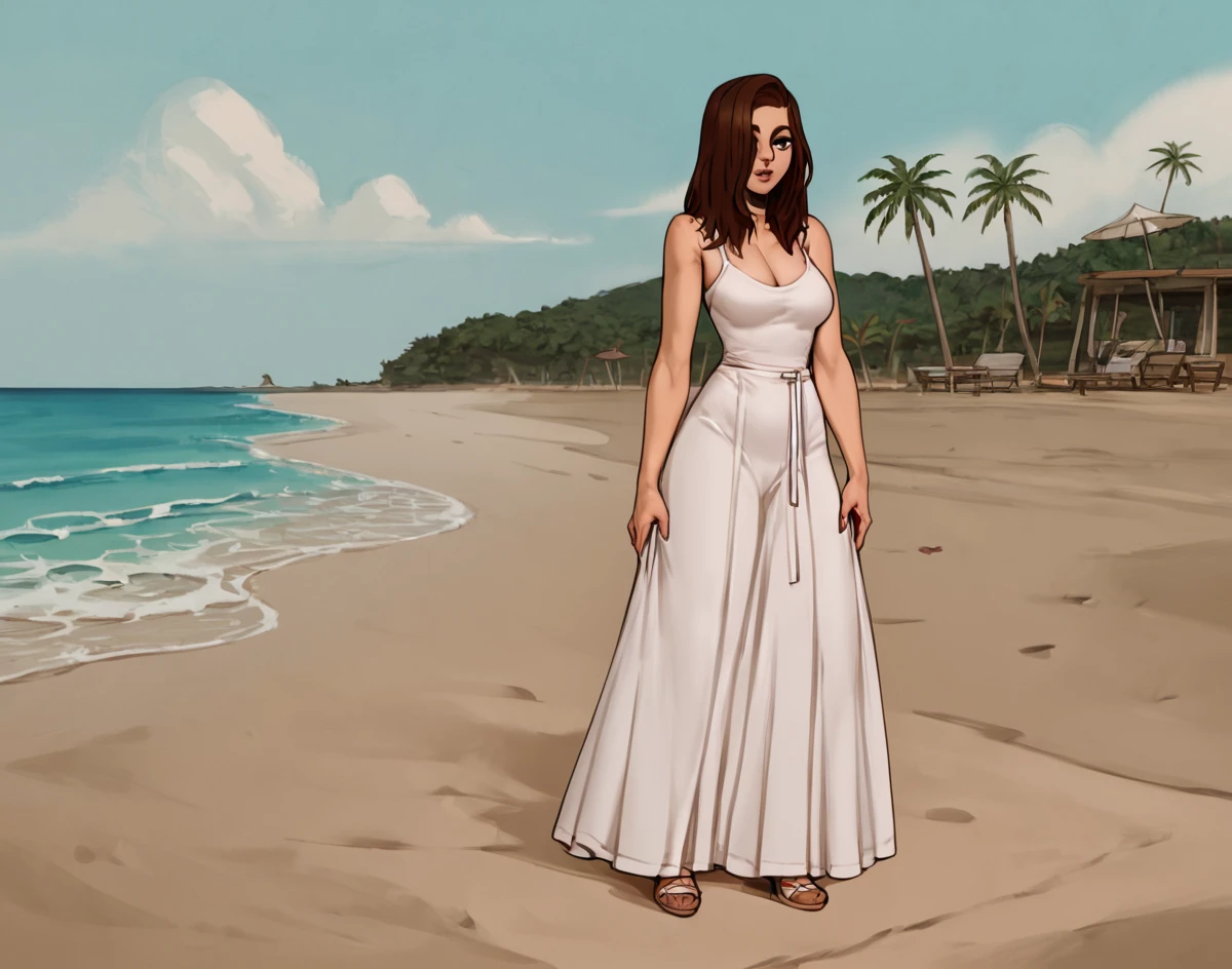 (score_9,score_8_up,score_7_up,score_6_up,score_5_up,score_4_up),high quality,detailled,(beach resort background, sand, detailled background, outdoor, ocean, sky, sunny, palm trees),<lora:incase_2024_new_style_upscaled_with_big_images:1>,<lora:easynegative:1>,<lora:StS_PonyXL_Detail_Slider_v1.4_iteration_3:0.3>,<lora:Expressive_H:0.3>,expressiveh,
BREAK
sexy,horny,slutty, posing, long dress, shoes, covered body,    <lora:Melissa_S.H.E.L.T.E.R:0.8> ( 1girl, brown hair, brown eyes, melissa, medium hair, medium breasts, solo)